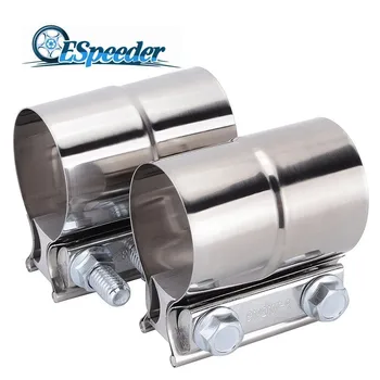 ESPEEDER 2.0" 2.25" 2.5" 3.0" 4.0" High Strength Reducing Pipe Butt Joint Stainless Steel Exhaust Clamp Kit Universal Silver
ESPEEDER 2.0" 2.25" 2.5" 3.0" 4.0" High Strength Reducing Pipe Butt Joint Stainless Steel Exhaust Clamp Kit Universal Silver