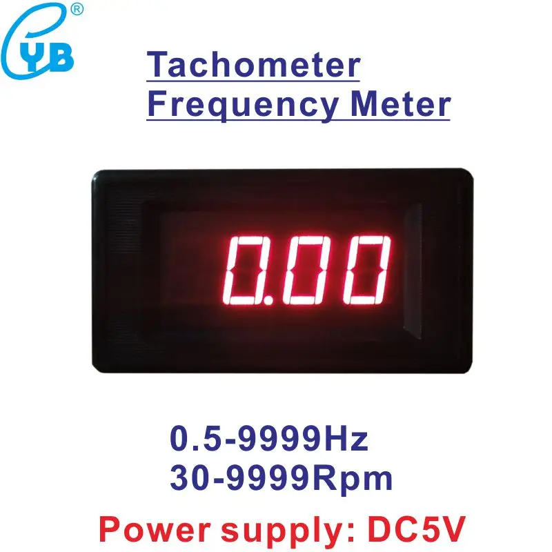 LED Digital Tachometer Frequency Meter 0.5-9999 Hz Power Voltage Power Supply DC5V Frequency Tester Speed 30-9999Rpm Semi-closed
LED Digital Tachometer Frequency Meter 0.5-9999 Hz Power Voltage Power Supply DC5V Frequency Tester Speed 30-9999Rpm Semi-closed