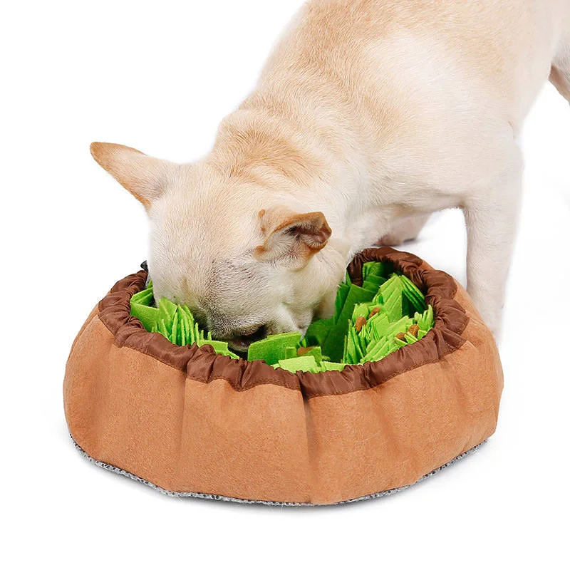 Dog Snuffle Mat Puppy Cat Pet Sniffing Pad Slow Feeding Bowel and Mat Puppy Activity Training Blanket Stress Release Bite Toys
Dog Snuffle Mat Puppy Cat Pet Sniffing Pad Slow Feeding Bowel and Mat Puppy Activity Training Blanket Stress Release Bite Toys