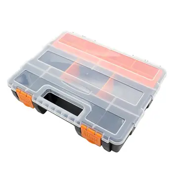 1pc Storage Box Multipurpose Transparent Plastic Toolbox Component Storage Box Container for Craft Tools Hardware
1pc Storage Box Multipurpose Transparent Plastic Toolbox Component Storage Box Container for Craft Tools Hardware