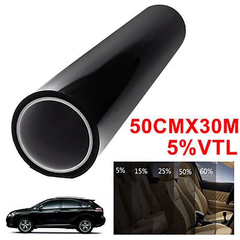 50 см x 300 см IR90 % VLT5 % 2-слойная высокотеплоизоляционная нано-керамическая Автомобильная солнечная оконная пленка
50 см x 300 см IR90 % VLT5 % 2-слойная высокотеплоизоляционная нано-керамическая Автомобильная солнечная оконная пленка