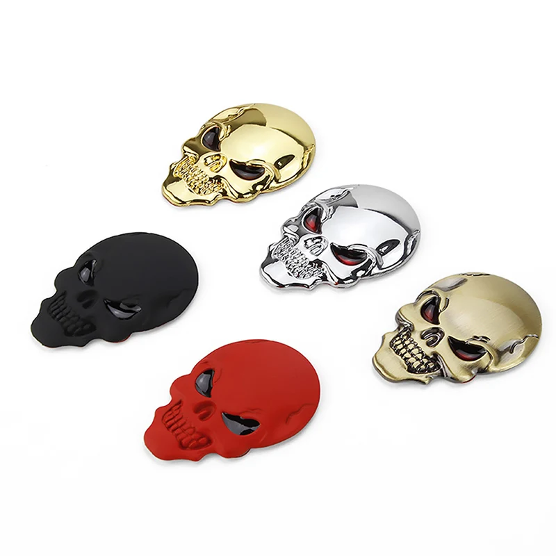 Hot Car styling 3D Metal Skull Car Sticker Emblem Badge Decal Decoration For Auto Car Accessories Automobile Sticker
Hot Car styling 3D Metal Skull Car Sticker Emblem Badge Decal Decoration For Auto Car Accessories Automobile Sticker