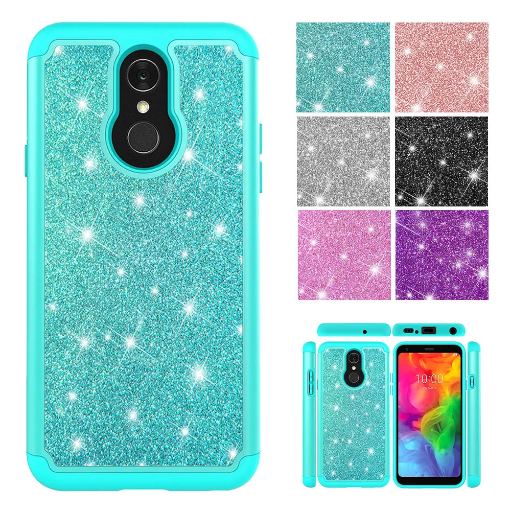 Cases for LG Q7 Plus Q7+ Case Glitter Crystal Sequins Dual Layer Cover Fundas for LG Q7 Q7a alpha Q7 LMQ610NM Q7Plus LMQ610NA
Cases for LG Q7 Plus Q7+ Case Glitter Crystal Sequins Dual Layer Cover Fundas for LG Q7 Q7a alpha Q7 LMQ610NM Q7Plus LMQ610NA