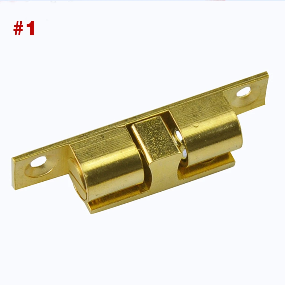 Adjustable brass Door lock latch interlock switch chassis Furniture cabinets door spring ball locker spring hinge close lock 
Adjustable brass Door lock latch interlock switch chassis Furniture cabinets door spring ball locker spring hinge close lock