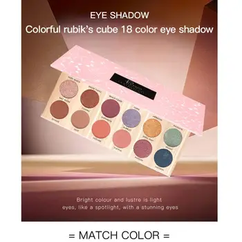 

XY Fancy 18 Colors Professional Eyeshadow Palette Shimmer Matte Long-lasting Glitter Eye Shadow