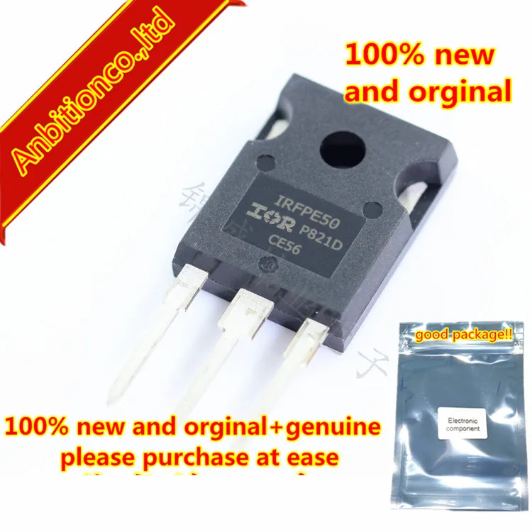5pcs 100% new and orginal IRFPE50PBF IRFPE50 TO-247 Power MOSFET in stock | Мобильные телефоны и аксессуары