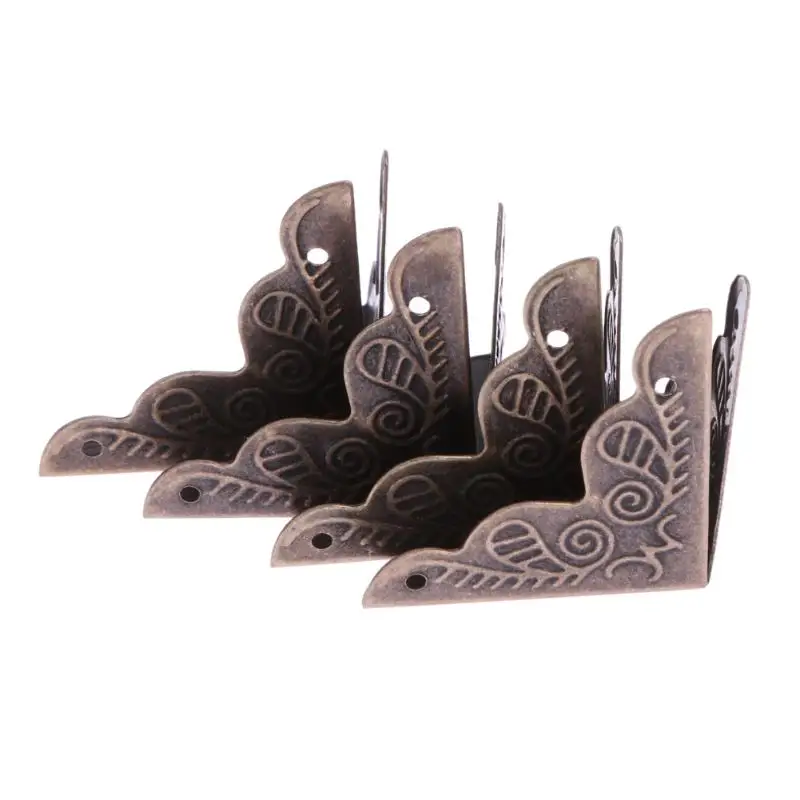 10pcs Wooden Case Edge Corners Brackets Decorative Corner For Furniture Brackets Jewelry Box Scrapbook Album Corner Protector
10pcs Wooden Case Edge Corners Brackets Decorative Corner For Furniture Brackets Jewelry Box Scrapbook Album Corner Protector
