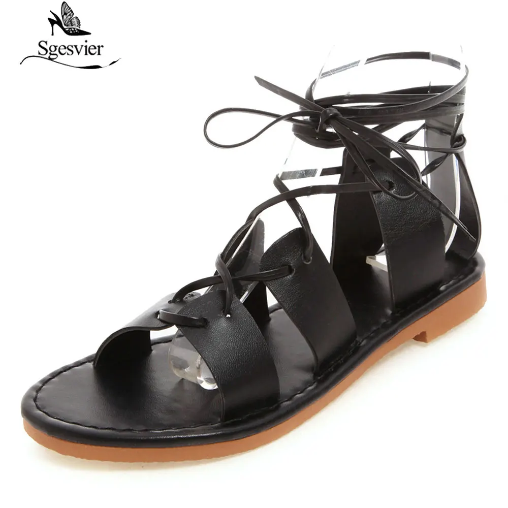 Sgesvier large size 34-50 fashion summer sandals women Casual shoes women cross tied flat with ladies peep toe shoes women G310
Sgesvier large size 34-50 fashion summer sandals women Casual shoes women cross tied flat with ladies peep toe shoes women G310