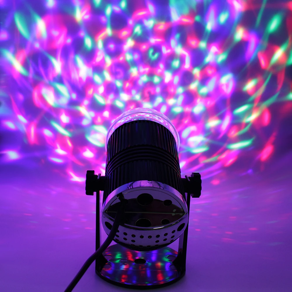 Crystal Magic Party Stage Light Professional Disco Ball Voice Cotrol Lights Mini RGB LED DJ Stage Lighting Auto Rotating Sound
Crystal Magic Party Stage Light Professional Disco Ball Voice Cotrol Lights Mini RGB LED DJ Stage Lighting Auto Rotating Sound