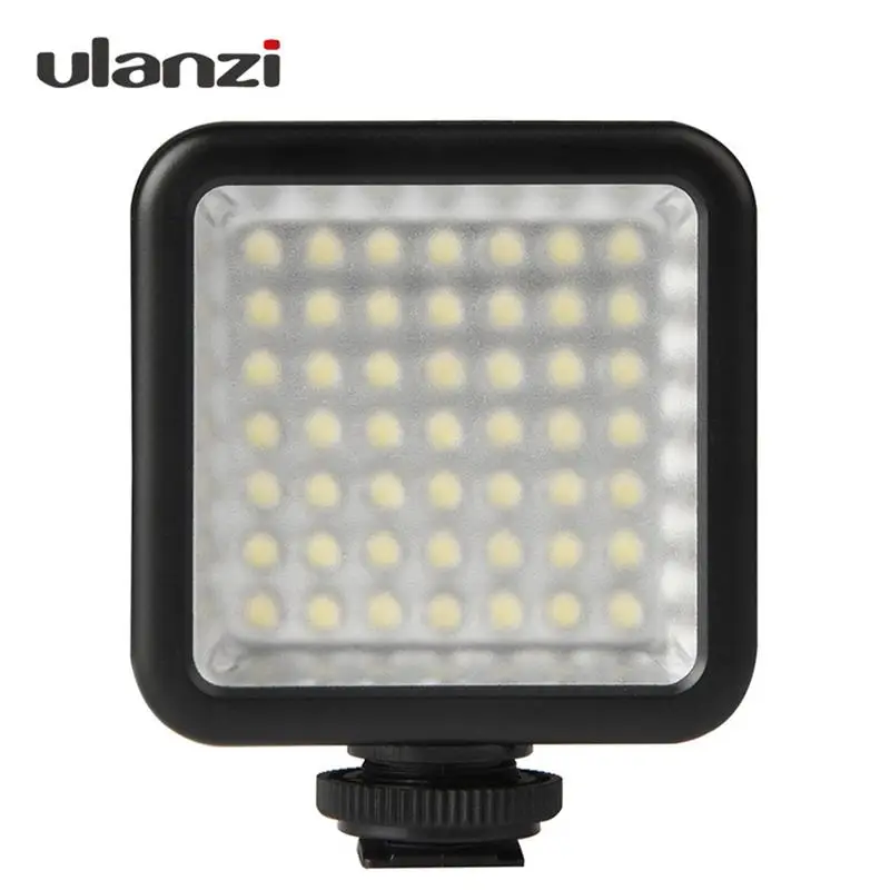 Ulanzi 49 LED Video Light for DJI OSMO Mobile 2/ Zhiyun Smooth 4 Gimbal Stabilizer/Canon,Nikon/ SONY Digital DSLR Cameras
Ulanzi 49 LED Video Light for DJI OSMO Mobile 2/ Zhiyun Smooth 4 Gimbal Stabilizer/Canon,Nikon/ SONY Digital DSLR Cameras