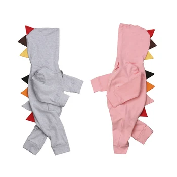 0-2Y Baby Boys Girls Dinosaur Hood Coverall Zipper One-piece Jumpsuit Long Romper Clothes
0-2Y Baby Boys Girls Dinosaur Hood Coverall Zipper One-piece Jumpsuit Long Romper Clothes