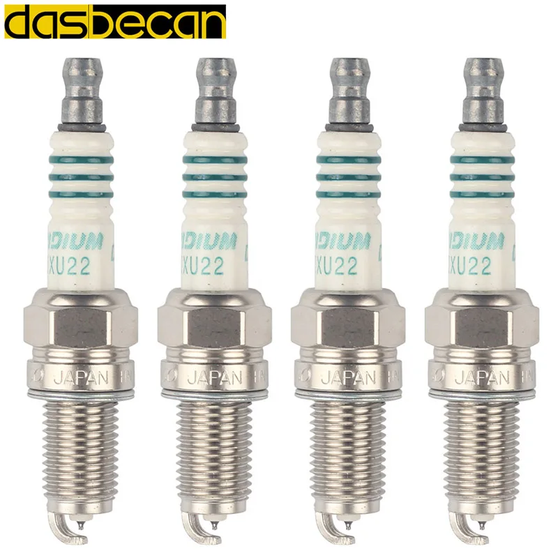 Dasbecan 4 Pcs Iridium Spark Plug IXU22 5308 DCPR7EIX DCPR7EVX NDIXU22 98069-5697QHE 1A0218110 B2401-4A0A2 99000-79J80-U22
Dasbecan 4 Pcs Iridium Spark Plug IXU22 5308 DCPR7EIX DCPR7EVX NDIXU22 98069-5697QHE 1A0218110 B2401-4A0A2 99000-79J80-U22