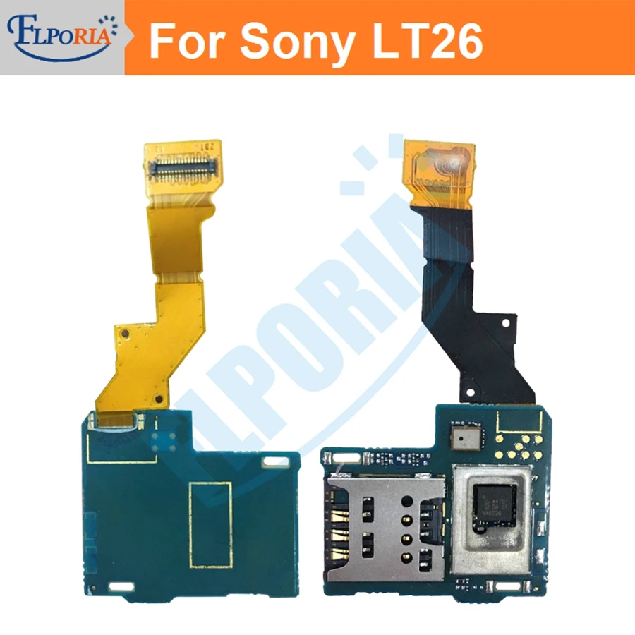 New Sim Card Slot Flex Cable For Sony Xperia Acros S LT26i LT26 sim card reader connector slot tray holder Flex cable Ribbon
New Sim Card Slot Flex Cable For Sony Xperia Acros S LT26i LT26 sim card reader connector slot tray holder Flex cable Ribbon