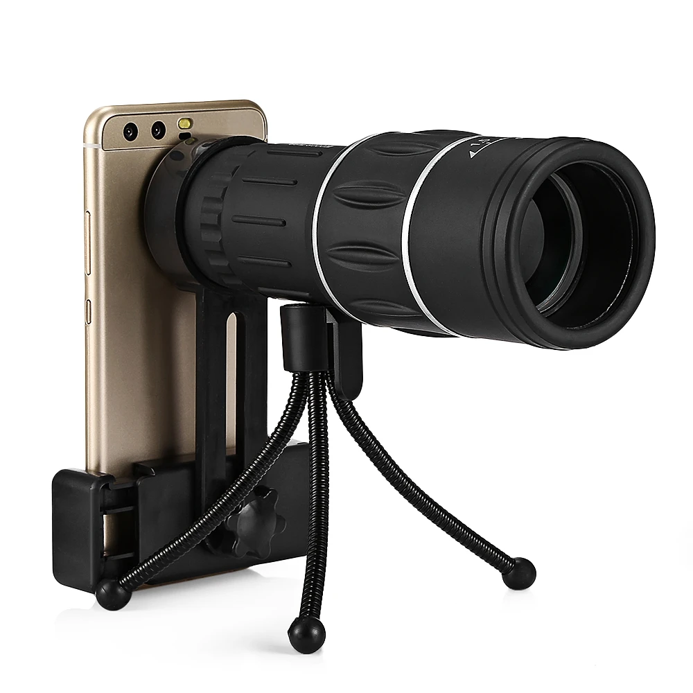 16x52 Monocular Telescope Dual Focus zoom Adjusting with phone clip holder Low Night Light Vision Powerful Monocular Binoculars
16x52 Monocular Telescope Dual Focus zoom Adjusting with phone clip holder Low Night Light Vision Powerful Monocular Binoculars