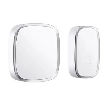 Ip44 Waterproof Wireless Doorbell 280M Range Smart Home Door Bell Chime Ring 1 Button 1 Receiver Vc110-220V(Eu Plug)
Ip44 Waterproof Wireless Doorbell 280M Range Smart Home Door Bell Chime Ring 1 Button 1 Receiver Vc110-220V(Eu Plug)