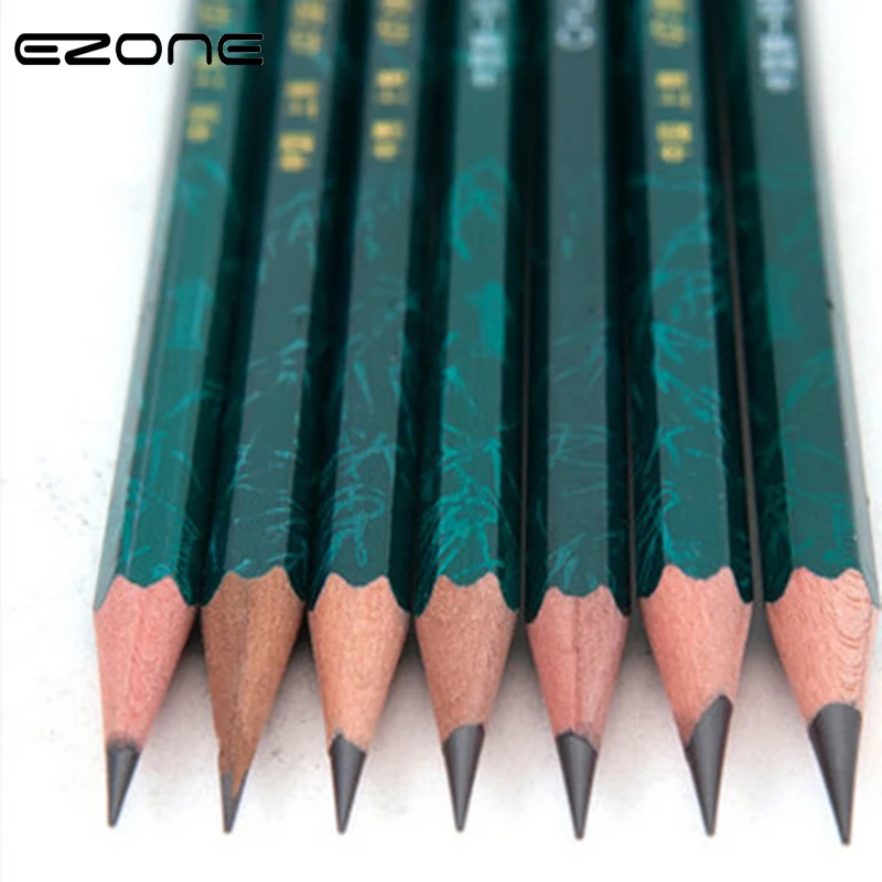 EZONE 2PCS HB/2H/2B/38/4B/5B/6B Different Size Pencil ForSketching Painting Professional Sketch Pen Graffiti Student Stationery
EZONE 2PCS HB/2H/2B/38/4B/5B/6B Different Size Pencil ForSketching Painting Professional Sketch Pen Graffiti Student Stationery