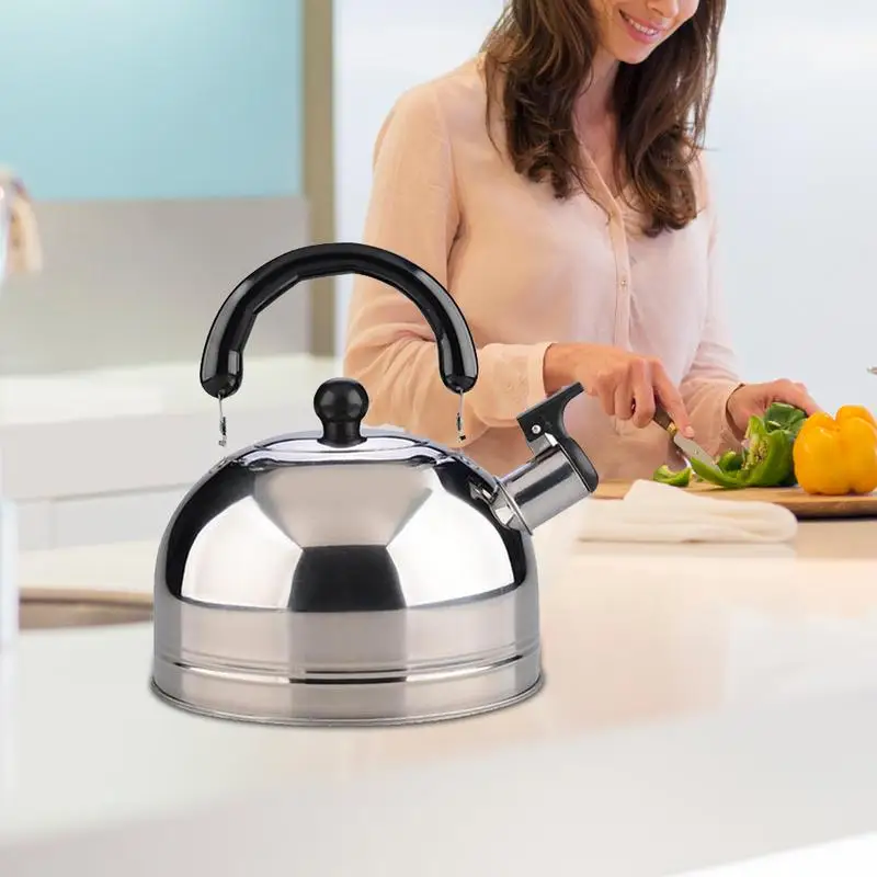 Stainless Steel 2.5L Water Kettle Induction Cooker Camping Kettles Stove Whistling Water Gas Teapot Cooking Tools Kitchen
Stainless Steel 2.5L Water Kettle Induction Cooker Camping Kettles Stove Whistling Water Gas Teapot Cooking Tools Kitchen
