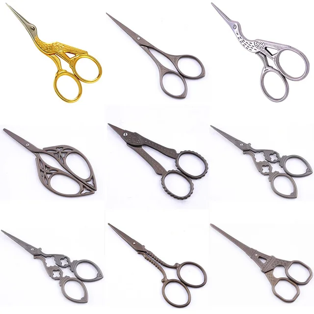 Embroidery scissor Fabric Antique DIY Cut Art cross stitch Craft Sewing Tailor Vintage European Retro classic handicraft
Embroidery scissor Fabric Antique DIY Cut Art cross stitch Craft Sewing Tailor Vintage European Retro classic handicraft