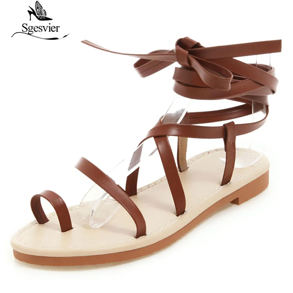 Sgesvier 2019 Summer Gladiator Rome Style Women's Shoes Leisure Beach Cross Tied Shoes Woman Flat Sandals Plus Size 34-50 G309
Sgesvier 2019 Summer Gladiator Rome Style Women's Shoes Leisure Beach Cross Tied Shoes Woman Flat Sandals Plus Size 34-50 G309