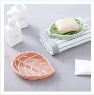Plastic Soap Box Creative Leaf Shape Double Drain Soap Dishes Non-slip 3 Colors Simple Bathroom Accessories Shower Soap Holder
Plastic Soap Box Creative Leaf Shape Double Drain Soap Dishes Non-slip 3 Colors Simple Bathroom Accessories Shower Soap Holder