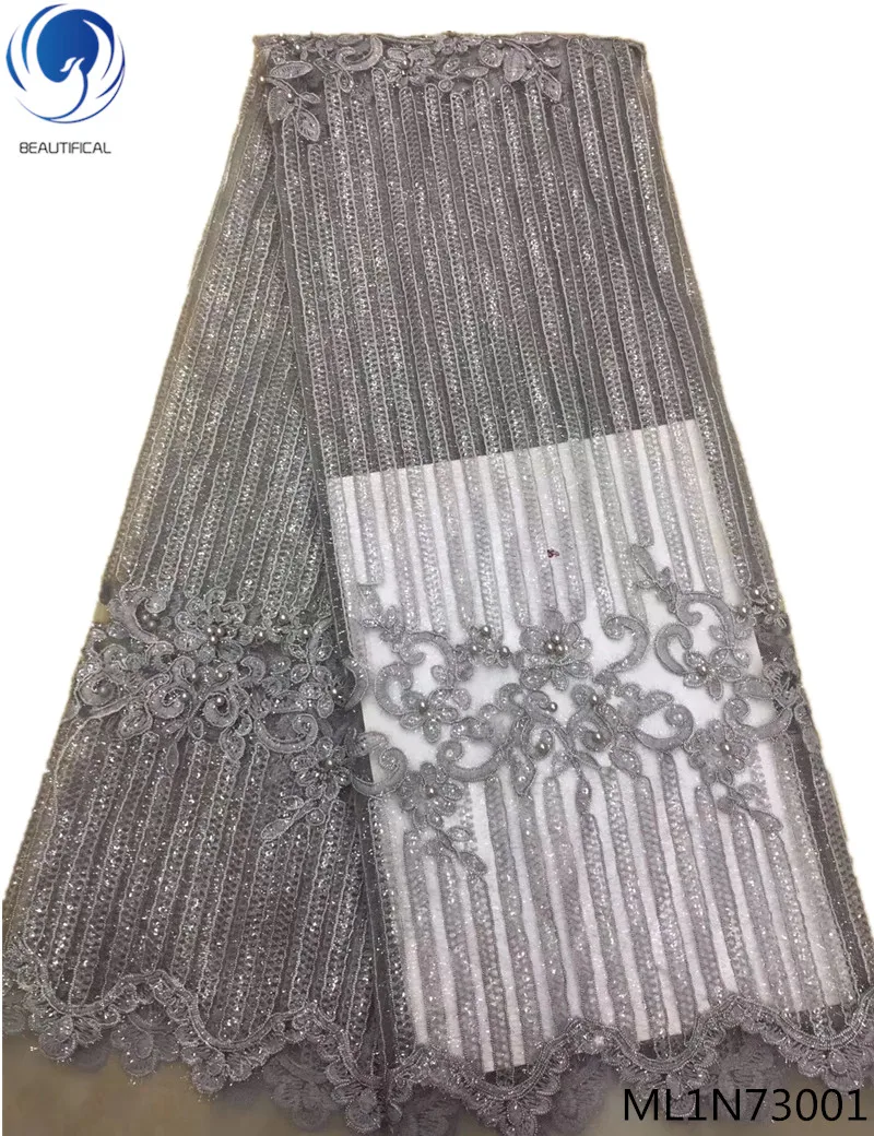 Beautifical french lace fabrics 2019 african tulle lace fabrics with beads new design lace fabrics for women 5yards ML1N730
Beautifical french lace fabrics 2019 african tulle lace fabrics with beads new design lace fabrics for women 5yards ML1N730