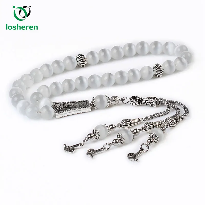 LOSHEREN New 2019 Synthetic Natural Cat Eye Stone Muslim TESBIH Prayer Beads 33 Islamic Muslim Tasbih Allah Rosary Gifts
LOSHEREN New 2019 Synthetic Natural Cat Eye Stone Muslim TESBIH Prayer Beads 33 Islamic Muslim Tasbih Allah Rosary Gifts
