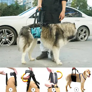 Dog Sling Leg Brace For Hind Leg Help Walking For Dogs Balance Harness Auxiliary Belt Strap For Disability Injury Old Age Dogs
Dog Sling Leg Brace For Hind Leg Help Walking For Dogs Balance Harness Auxiliary Belt Strap For Disability Injury Old Age Dogs