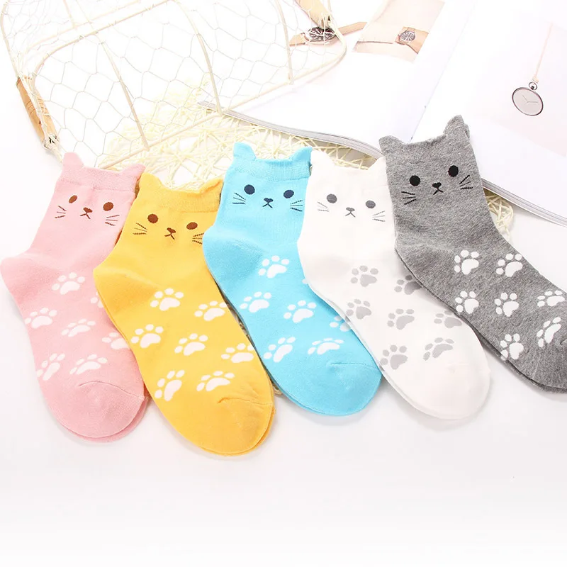 Harajuku 1Pair Fashion Cartoon Unisex Men Women Socks Cat Footprints 3D Animals Style Warm Cotton Socks Lady Floor Socks Female
Harajuku 1Pair Fashion Cartoon Unisex Men Women Socks Cat Footprints 3D Animals Style Warm Cotton Socks Lady Floor Socks Female