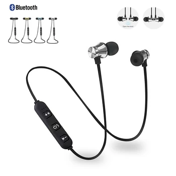 Magnetic Bluetooth Earphone Headset Waterproof Sports Bluetooth 4.2 Earphone With Microphone Neck-mounted Stereo Earphone
Magnetic Bluetooth Earphone Headset Waterproof Sports Bluetooth 4.2 Earphone With Microphone Neck-mounted Stereo Earphone
