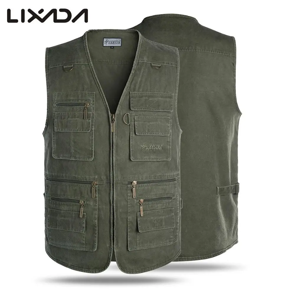 Lixada Fishing Vest Fishing Waistcoat Sleeveless Polyester cotton Jacket Multi-pockets for Photography Hiking pesca Wear
Lixada Fishing Vest Fishing Waistcoat Sleeveless Polyester cotton Jacket Multi-pockets for Photography Hiking pesca Wear