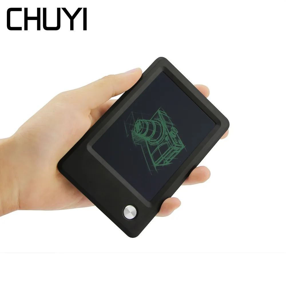 CHUYI Portable LCD Drawing Tablet 4.5 Inch Handwriting Pads Digital Memo Notes Reminder Electronic Mini Notepad For Kid Painting
CHUYI Portable LCD Drawing Tablet 4.5 Inch Handwriting Pads Digital Memo Notes Reminder Electronic Mini Notepad For Kid Painting