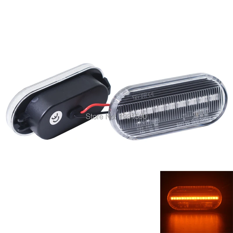 2pcs LED Amber side marker turn signal light for Skoda Octavia 1U Seat Ibiza Cordoba Toledo Leon car-styling accessory
2pcs LED Amber side marker turn signal light for Skoda Octavia 1U Seat Ibiza Cordoba Toledo Leon car-styling accessory