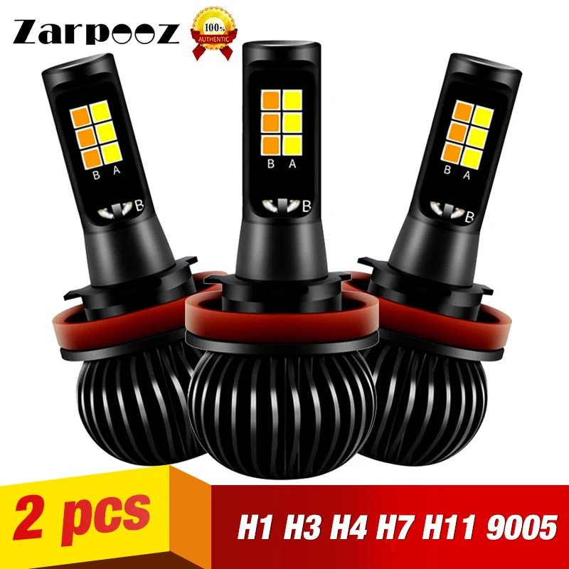 Zarpooz Fog Led Light H1 H3 H4 LED H7 H8 H10 H27 HB4 X5 Car LED Two Color Fog Lights Universal Yellow And White Car Led Bulb
Zarpooz Fog Led Light H1 H3 H4 LED H7 H8 H10 H27 HB4 X5 Car LED Two Color Fog Lights Universal Yellow And White Car Led Bulb
