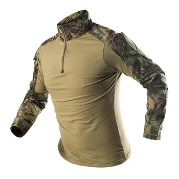 2019 Newest Man Tactical Military Combat Camouflage Top Jersey Army Long Sleeve Shirts Men's Pro Breathable High Quality tops
2019 Newest Man Tactical Military Combat Camouflage Top Jersey Army Long Sleeve Shirts Men's Pro Breathable High Quality tops