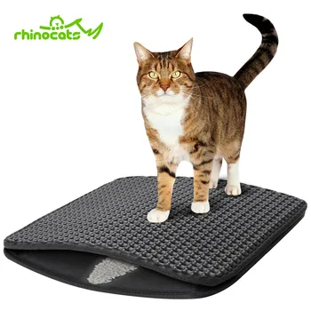 Cat Litter Mat Double-Layer Honeycomb Cat Litter Trapper Mat Non-slip Waterproof Bottom EVA Mat For Small Large Cats Kitten Beds
Cat Litter Mat Double-Layer Honeycomb Cat Litter Trapper Mat Non-slip Waterproof Bottom EVA Mat For Small Large Cats Kitten Beds