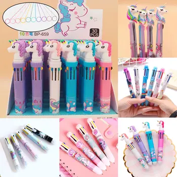 1Pc Cute 3/6/8/10 Colors Unicorn Ballpoint Pen Silica Rainbow Novelty Cartoon Ball Pen For Kids Gift Creative Material Escolar
1Pc Cute 3/6/8/10 Colors Unicorn Ballpoint Pen Silica Rainbow Novelty Cartoon Ball Pen For Kids Gift Creative Material Escolar