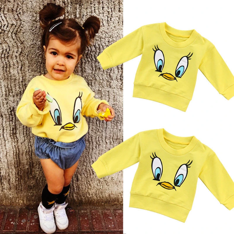 CANIS 2019 New Toddler Kid Baby Girl Boy Cartoon Cotton Sweatshirt Pullover Long Sleeve Sweatshirt For Girls Yellow
CANIS 2019 New Toddler Kid Baby Girl Boy Cartoon Cotton Sweatshirt Pullover Long Sleeve Sweatshirt For Girls Yellow