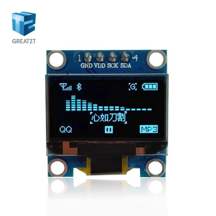 0.96 inch IIC Serial Yellow Blue OLED Display Module 128X64 I2C SSD1306 12864 LCD Screen Board GND VCC SCL SDA 0.96" for Arduino
0.96 inch IIC Serial Yellow Blue OLED Display Module 128X64 I2C SSD1306 12864 LCD Screen Board GND VCC SCL SDA 0.96" for Arduino