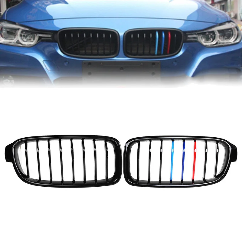 1 Pair Car Gloss Black Front Right/Left Grill Grille Professional Installation For BMW 3-Series F30 F31 F35 12-17
1 Pair Car Gloss Black Front Right/Left Grill Grille Professional Installation For BMW 3-Series F30 F31 F35 12-17