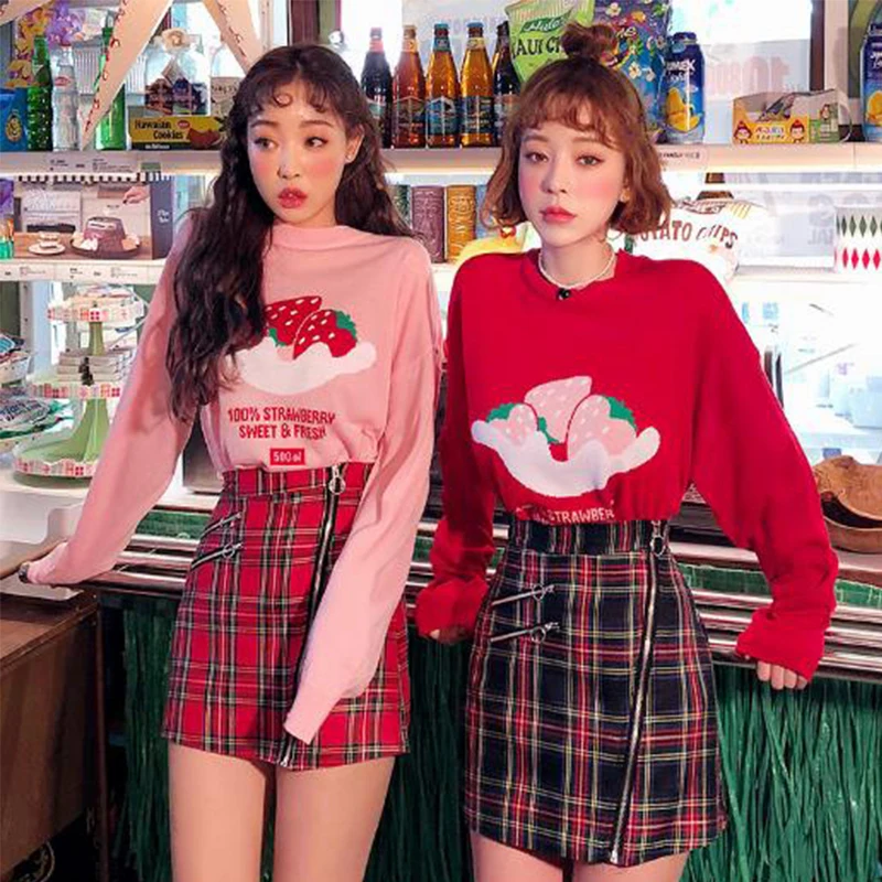 Women Plaid Skirt Above Knee Mini Length A-Line Empire Waist Preppy Style Zipper Irregular 2019 Fashion
Women Plaid Skirt Above Knee Mini Length A-Line Empire Waist Preppy Style Zipper Irregular 2019 Fashion