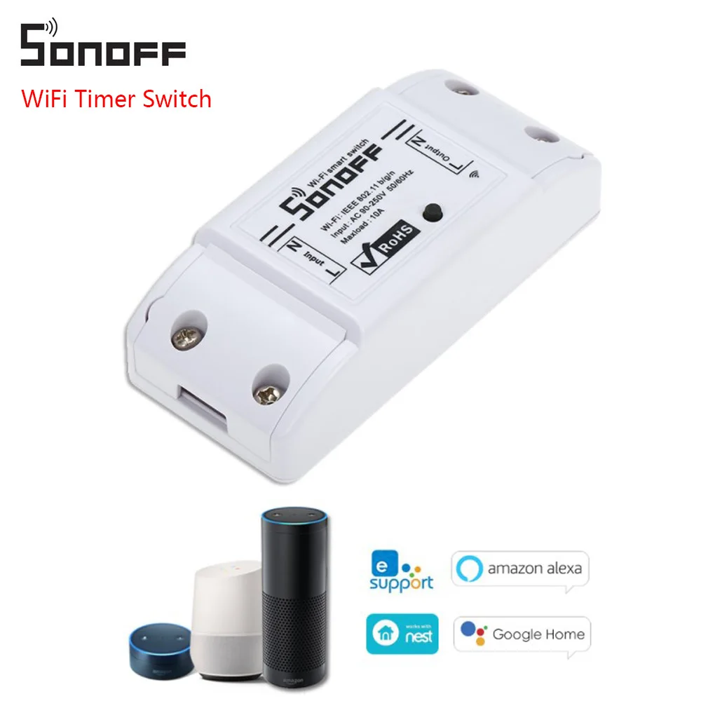 Sonoff легко микро-подключение дистанционного WiFi таймер переключатель умный