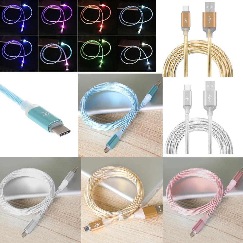 Reinforced 1M Micro USB Cable Type-C Lightening Metal Charger Cable Data Connector(1m,white)
Reinforced 1M Micro USB Cable Type-C Lightening Metal Charger Cable Data Connector(1m,white)