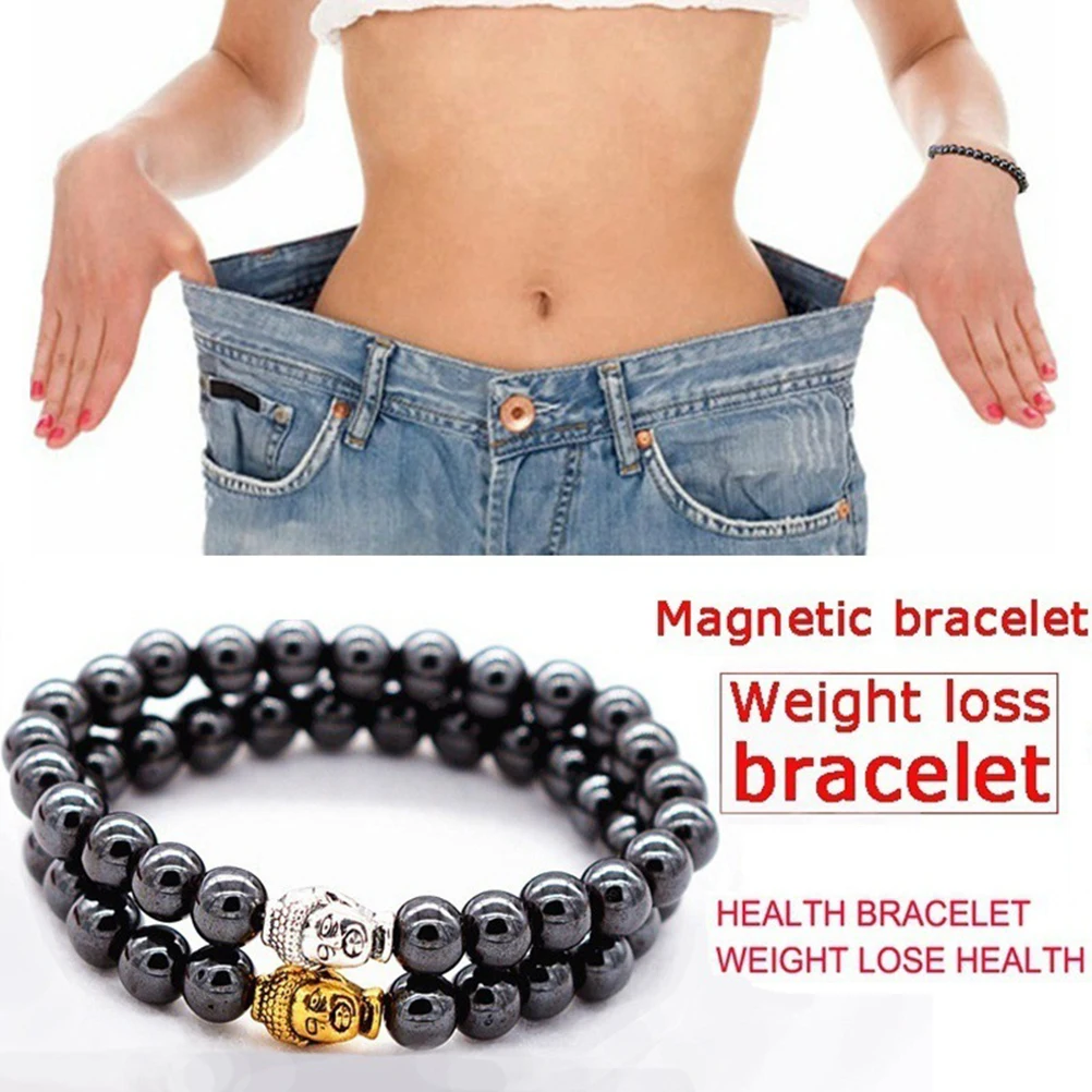 Magnetic Therapy Bracelet Weight Loss Unisex Black Stone Slimmy Health Care Bracelet 
Magnetic Therapy Bracelet Weight Loss Unisex Black Stone Slimmy Health Care Bracelet