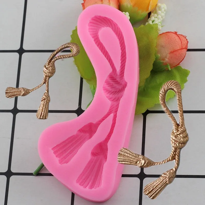 European Style Curtain Hemp Rope Knot Cake Border Silicone Mold Candy Clay Fimo Chocolate Molds Fondant Cake Decorating Tools
European Style Curtain Hemp Rope Knot Cake Border Silicone Mold Candy Clay Fimo Chocolate Molds Fondant Cake Decorating Tools