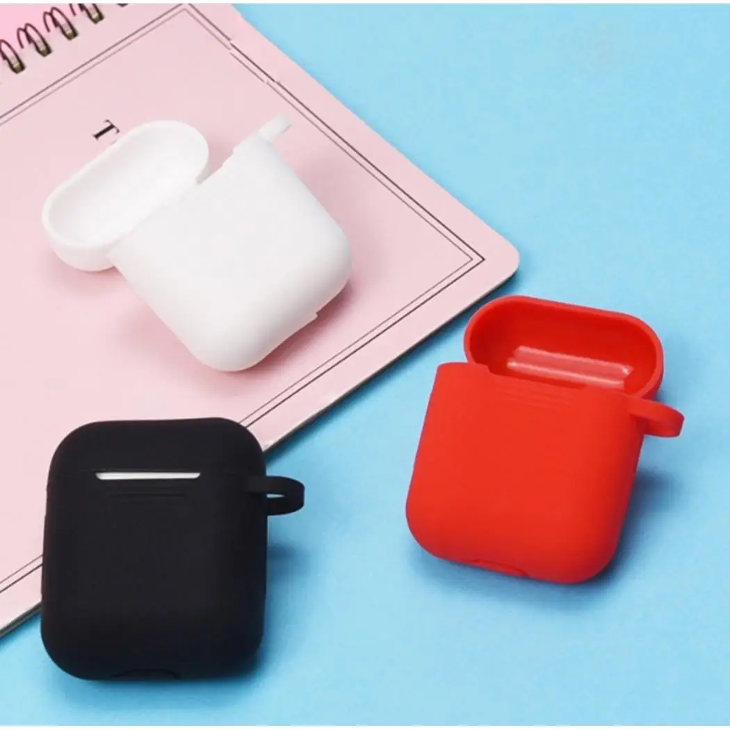 For AirPods Silicone Case Cover Protective Skin for Airpod Charging Case sport headphone fone de ouvido drop shopping
For AirPods Silicone Case Cover Protective Skin for Airpod Charging Case sport headphone fone de ouvido drop shopping