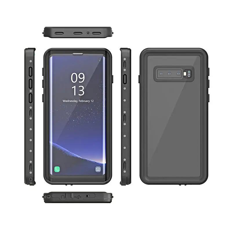 360 Degree Full Cover Phone Case For Samsung Galaxy S10 S10 Plus Waterproof Shockproof Dirtproof Clear View Protective Cover
360 Degree Full Cover Phone Case For Samsung Galaxy S10 S10 Plus Waterproof Shockproof Dirtproof Clear View Protective Cover
