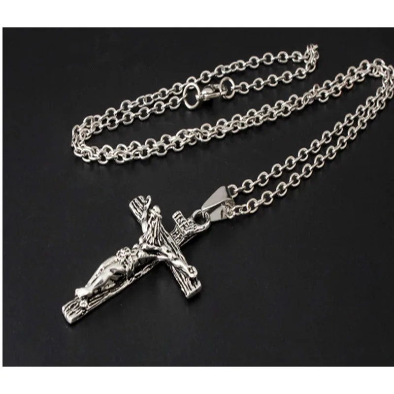 2018 Cross NecklaceJING YANG Crucifix Jesus Piece Pendant Gold Color Alloy Men Chain Catholic Jewelry
2018 Cross NecklaceJING YANG Crucifix Jesus Piece Pendant Gold Color Alloy Men Chain Catholic Jewelry