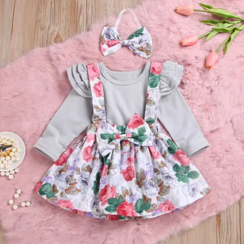 All Seasons Modish Cute Fashion Casual Newborn Kids Baby Girls Long Sleeve Ruffle Romper Top Bowknot Floral Dresses Outfit
All Seasons Modish Cute Fashion Casual Newborn Kids Baby Girls Long Sleeve Ruffle Romper Top Bowknot Floral Dresses Outfit