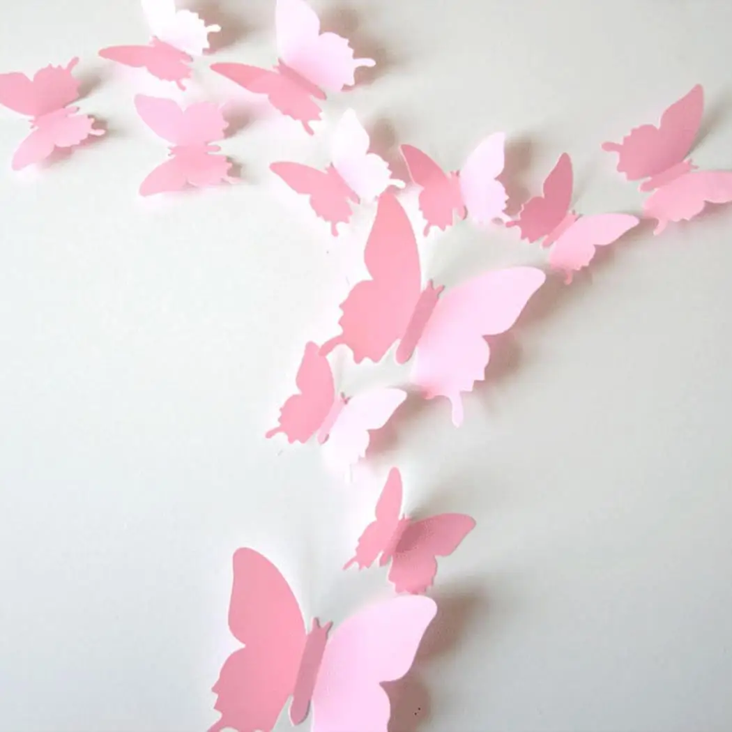 DIY Tape Decor 3D Hot Art 12Pcs Butterfly Room Mural Decal Wall Animal Sticker Removable Modern
DIY Tape Decor 3D Hot Art 12Pcs Butterfly Room Mural Decal Wall Animal Sticker Removable Modern