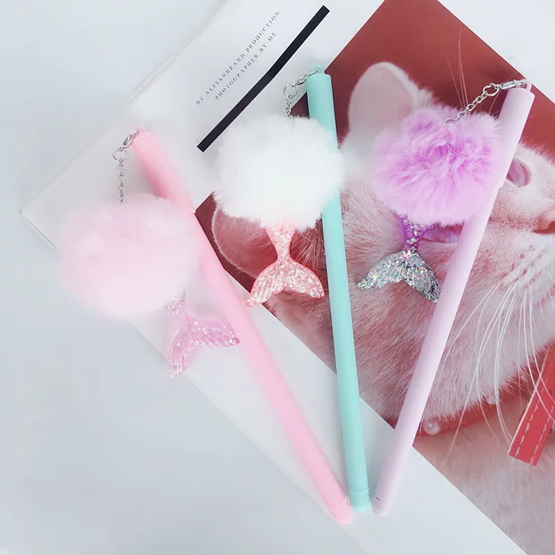 High-Grade Sea-maid Plush Gel Pen Cartoon Figures Fish Furry Ball Needle Gel Pen Creative Pen Students Stationery
High-Grade Sea-maid Plush Gel Pen Cartoon Figures Fish Furry Ball Needle Gel Pen Creative Pen Students Stationery